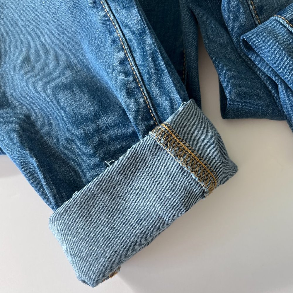 TRUE RELIGION Women's "Halle" Raw Hem Skinny Crop Jeans 27 NWT - Picture 11 of 11